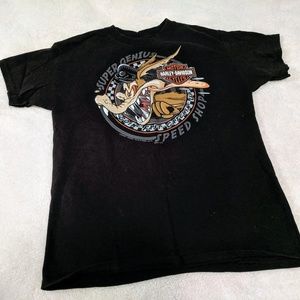 Boys Harley Davidson t-shirt.